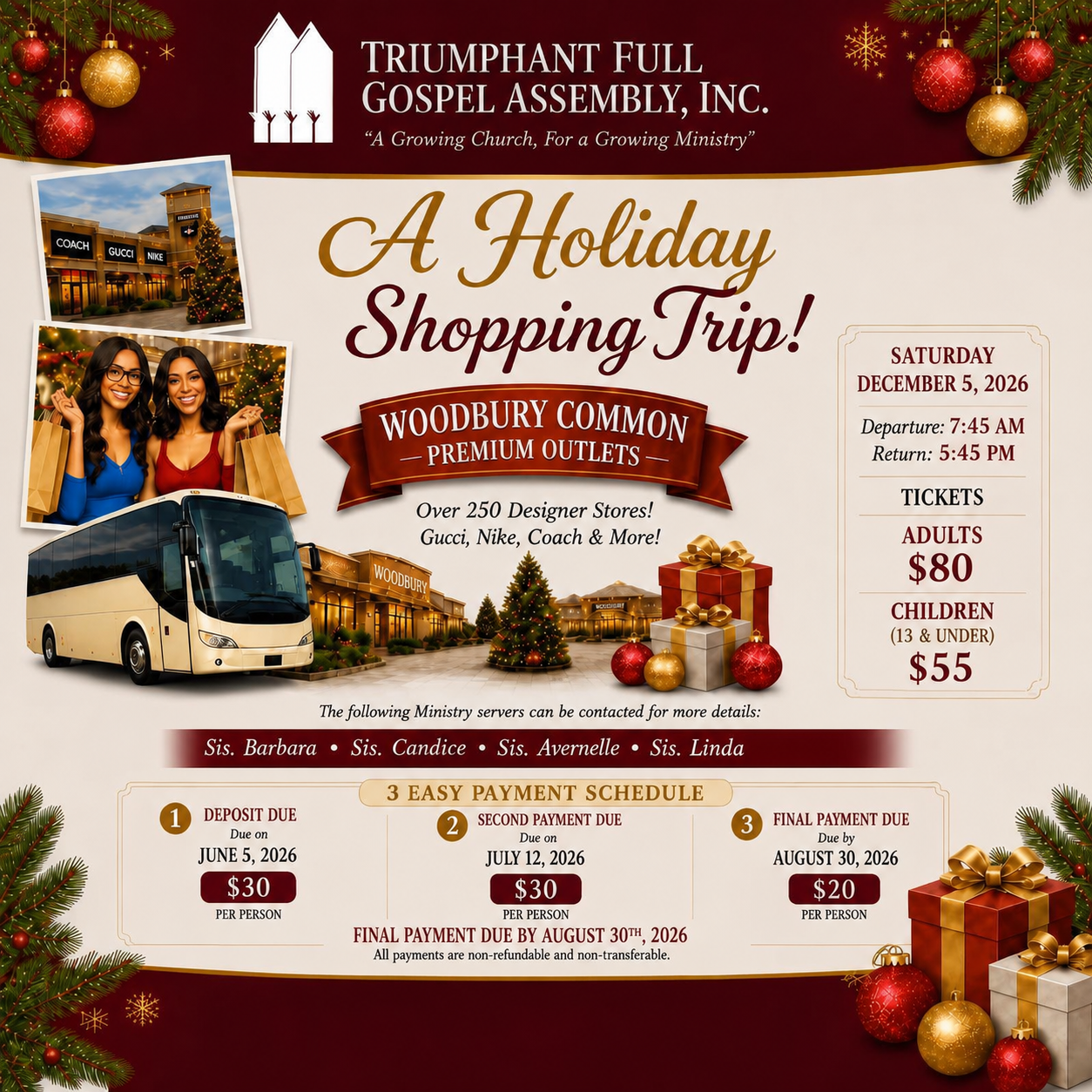 Holiday Shopping Trip